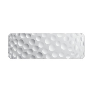 Etiqueta golf_Ball2 WHITE GOLF BALL ESPORTA VETOR GRÁFICO