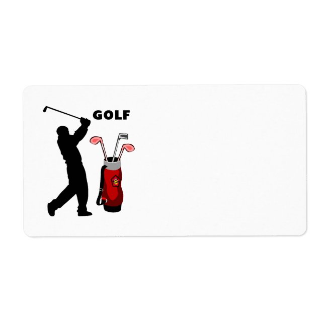 Etiqueta Golfistas (Frente)