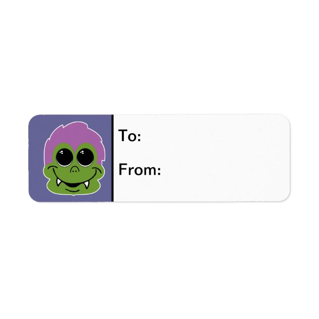 Etiqueta Goofy Goblin (Frente)