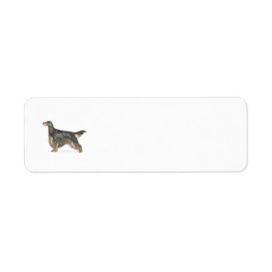 Etiqueta Gordon Setter Label