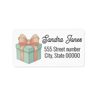 Etiqueta Gorgeous address labels holiday