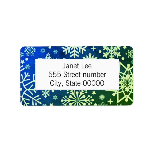 Etiqueta Gorgeous one of a-kind address labels (Frente)