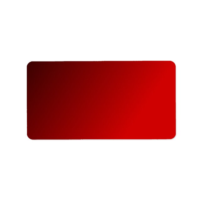 Etiqueta Gradiente Red Lable (Frente)
