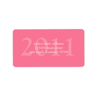 Etiqueta Graduação