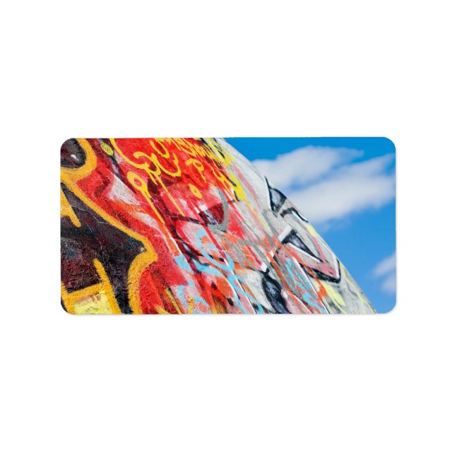 Etiqueta grafite do planeta (Frente)