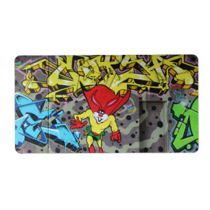 Etiqueta Grafite Superbunny