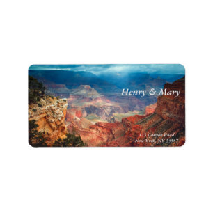 Etiqueta Grand Canyon, Arizona, EUA