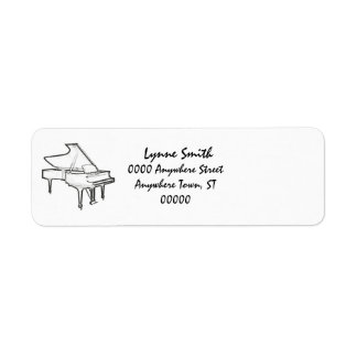 Etiqueta Grande Piano"Desenho"