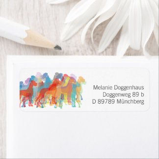 Etiqueta Grandes Danes Elegantes