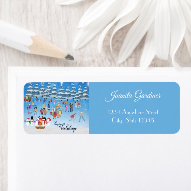 Etiqueta Greces festivos do inverno (Insitu)