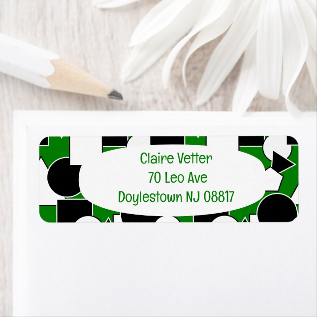 Etiqueta Green Bauhaus Collage (Insitu)