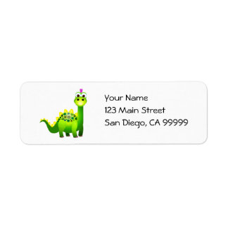 Etiqueta Green Punk Dino