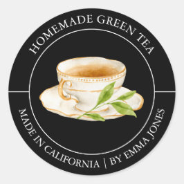 Etiqueta Green Tea Modern