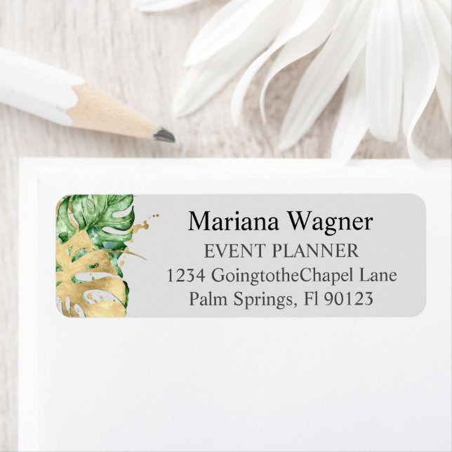 Etiqueta Greenery Palm deixa Dourado em negócios de areia (Insitu)