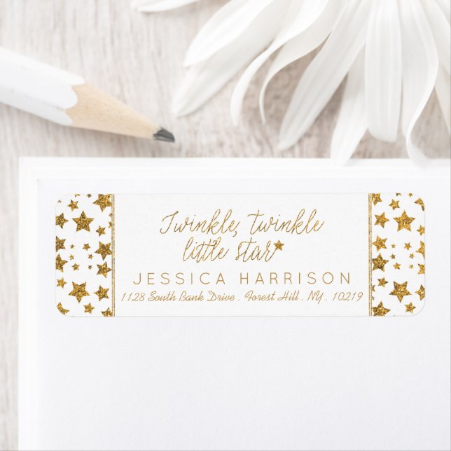 Etiqueta Grelha, Grelha Pequeno Chá de fraldas de Estrela (Insitu)