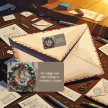 Guirlanda de Casa de Campo Personalizável Família