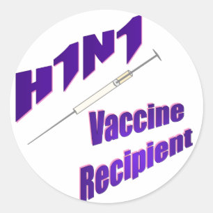 Etiqueta H1N1 destinatária vacinal