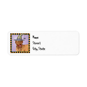 Etiqueta Halloween Dogue