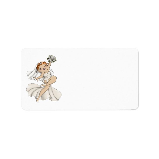 Etiqueta Happy Bride 03 (Frente)
