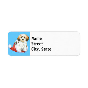 Etiqueta Happy Howlidays Havanese