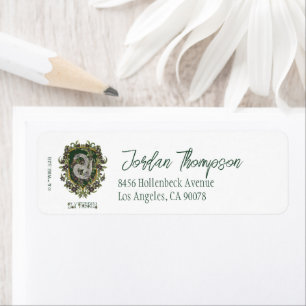 Etiqueta HARRY POTTER™   Brasão SLYTHERIN™