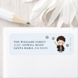 Etiqueta HARRY POTTER™ e Hogwarts Aniversário