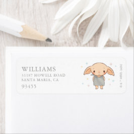 Etiqueta Harry Potter Simples - Chaveirinho de Dobby para C