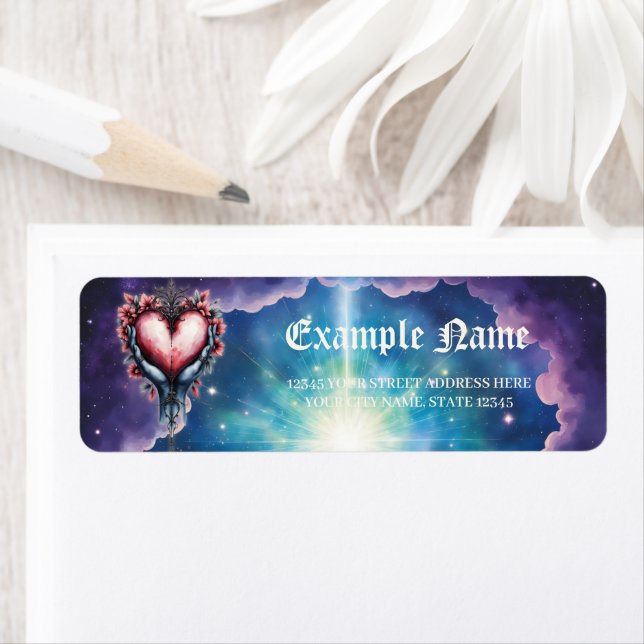 Etiqueta Heart of Quiet Magic. (Insitu)