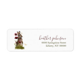 Etiqueta Hearthlight Notes Primavera Suave Prado Flor Silve