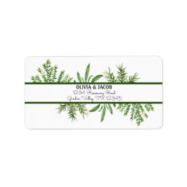 Etiqueta Herbs Rosemary Thyme Botanical Greeneration Casame