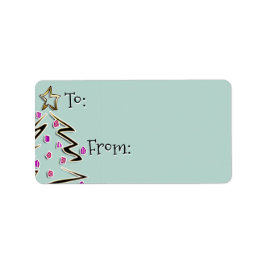 Etiqueta Hip Holidaze To From - Opal Ice