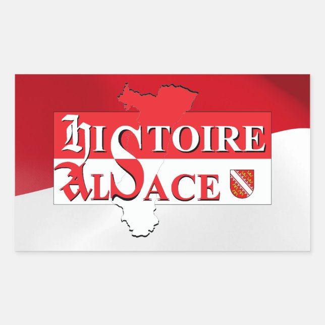 Etiqueta História Alsácia - Elsàss Gschicht (Frente)