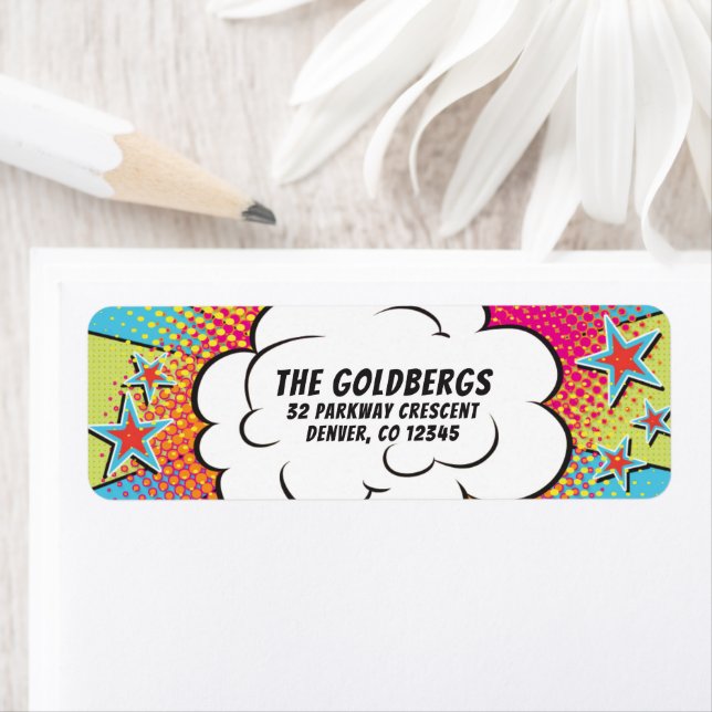 Etiqueta Histórias em Quadrinhos Discurso da Barra de Histó (Insitu)