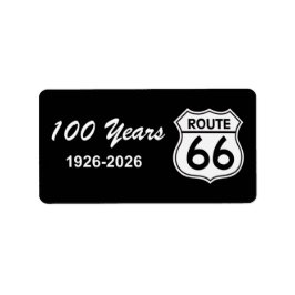 Etiqueta Historic Route 66 Centennial