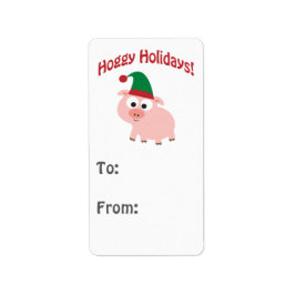 Etiqueta Hoggy Holidays! Marcador de presente