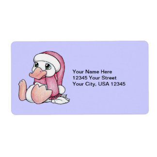 Etiqueta Holiday Ducky