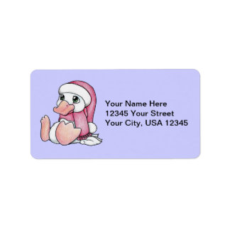 Etiqueta Holiday Ducky