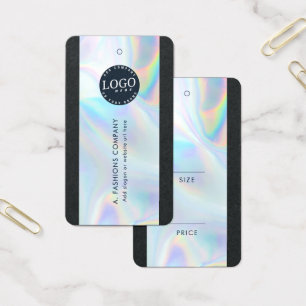 Etiqueta Holográfica de Preço de Vestuário do Logo