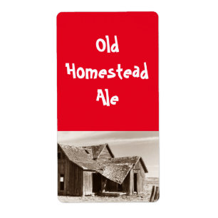 Etiqueta Home da cerveja da fabricação de cervej
