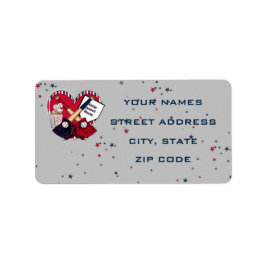 Etiqueta Home Plate Baseball Address Labels 01