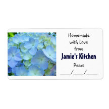 Homemade com Rótulos de Jar de Amor da Sua Cozinha