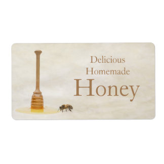 Etiqueta Homemade Honey