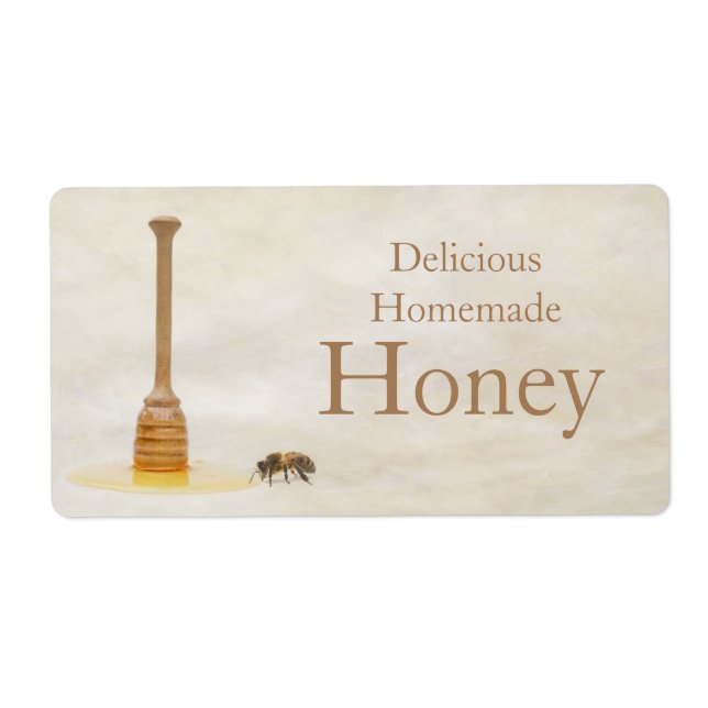 Etiqueta Homemade Honey (Frente)
