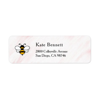 Etiqueta Honey Business  Return Address Label