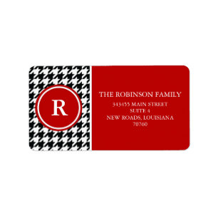 Etiqueta Houndstooth