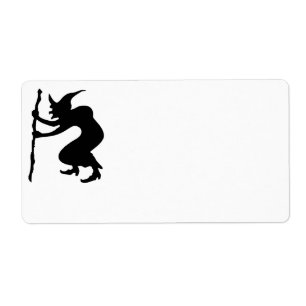 ETIQUETA HUNCHBACK HALLOWEEN WITCH