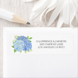 Etiqueta Hydrangea Azul Deixa Casamento Floral