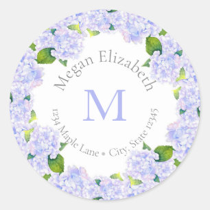 Etiqueta Hydrangeas Wreath