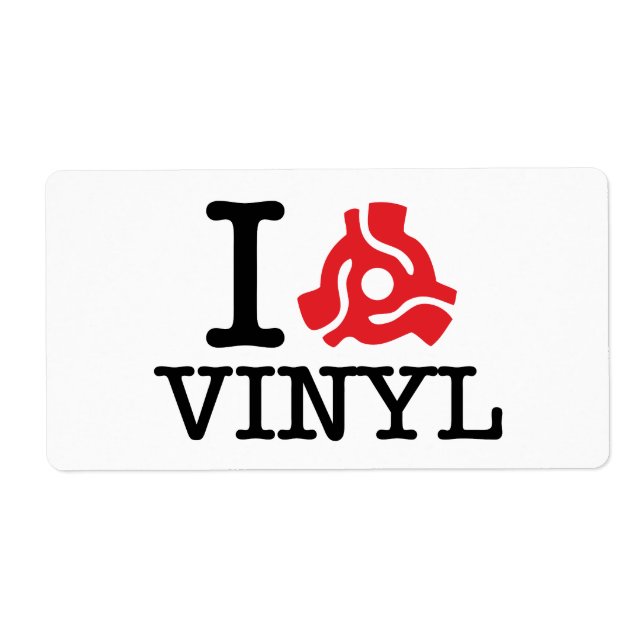 Etiqueta I 45 Adaptador Vinil (Frente)