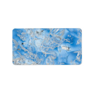 Etiqueta Iceberg azul legal